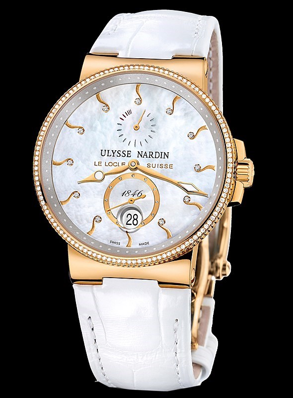 Ulysse Nardin Maxi Marine Chronometer Lady 266-66B/991